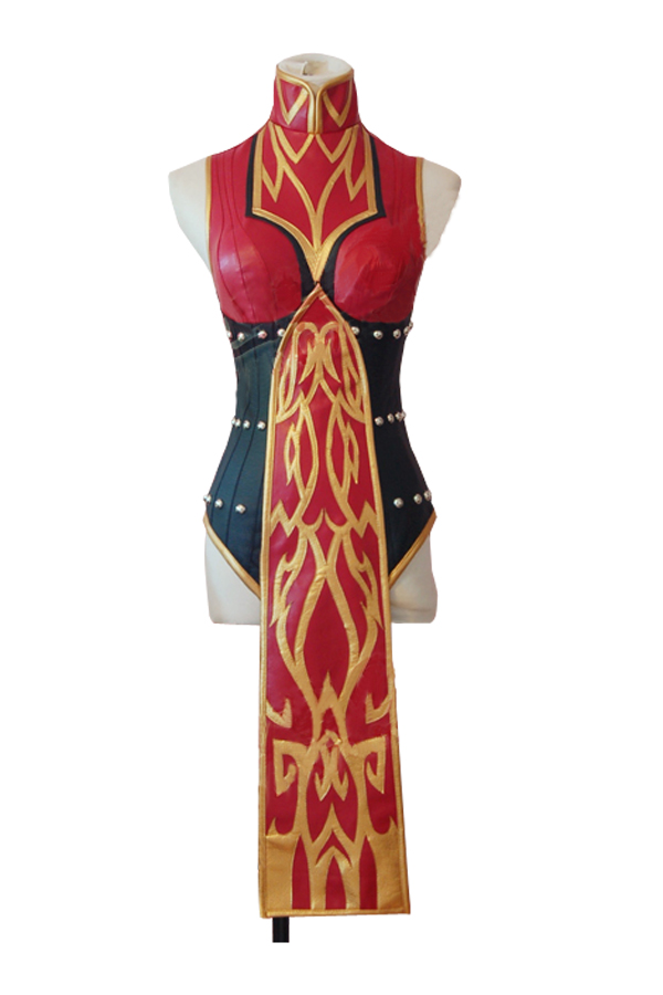 Game Costume World of Warcraft High Inquisitor Whitemane Cosplay Costume - Click Image to Close